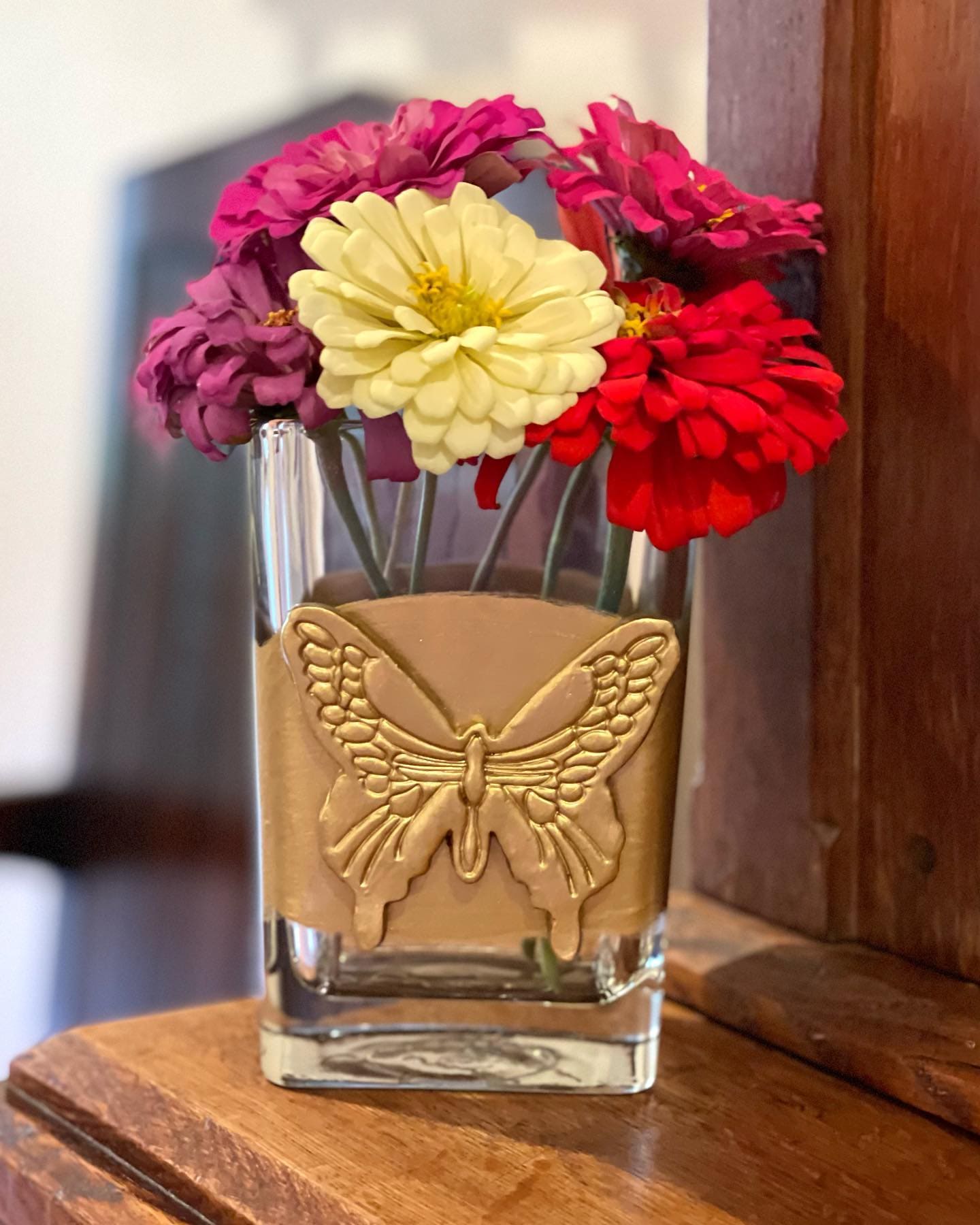 Carol Cassisa Carol Cassisa Grande Butterfly Vase - Little Miss Muffin Children & Home