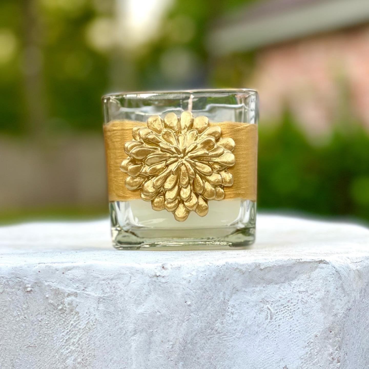 Carol Cassisa Carol Cassisa Hand Painted Candle Holder - Little Miss Muffin Children & Home