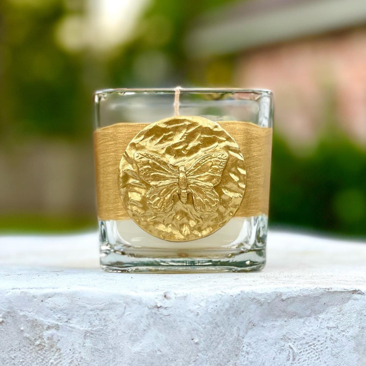 Carol Cassisa Carol Cassisa Hand Painted Candle Holder - Little Miss Muffin Children & Home