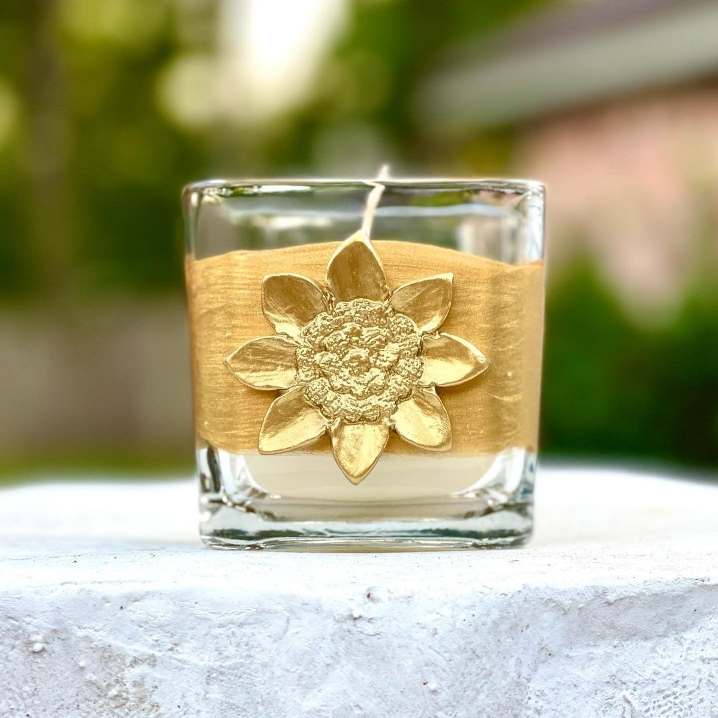 Carol Cassisa Carol Cassisa Hand Painted Candle Holder - Little Miss Muffin Children & Home