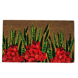 Abbott Abbott Red Tropical Floral Doormat 18"x 30" - Little Miss Muffin Children & Home