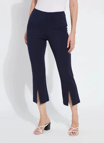 Lysse Lysse Chantae Split Ankle Kick Flare (24" Inseam) in True Navy - Little Miss Muffin Children & Home