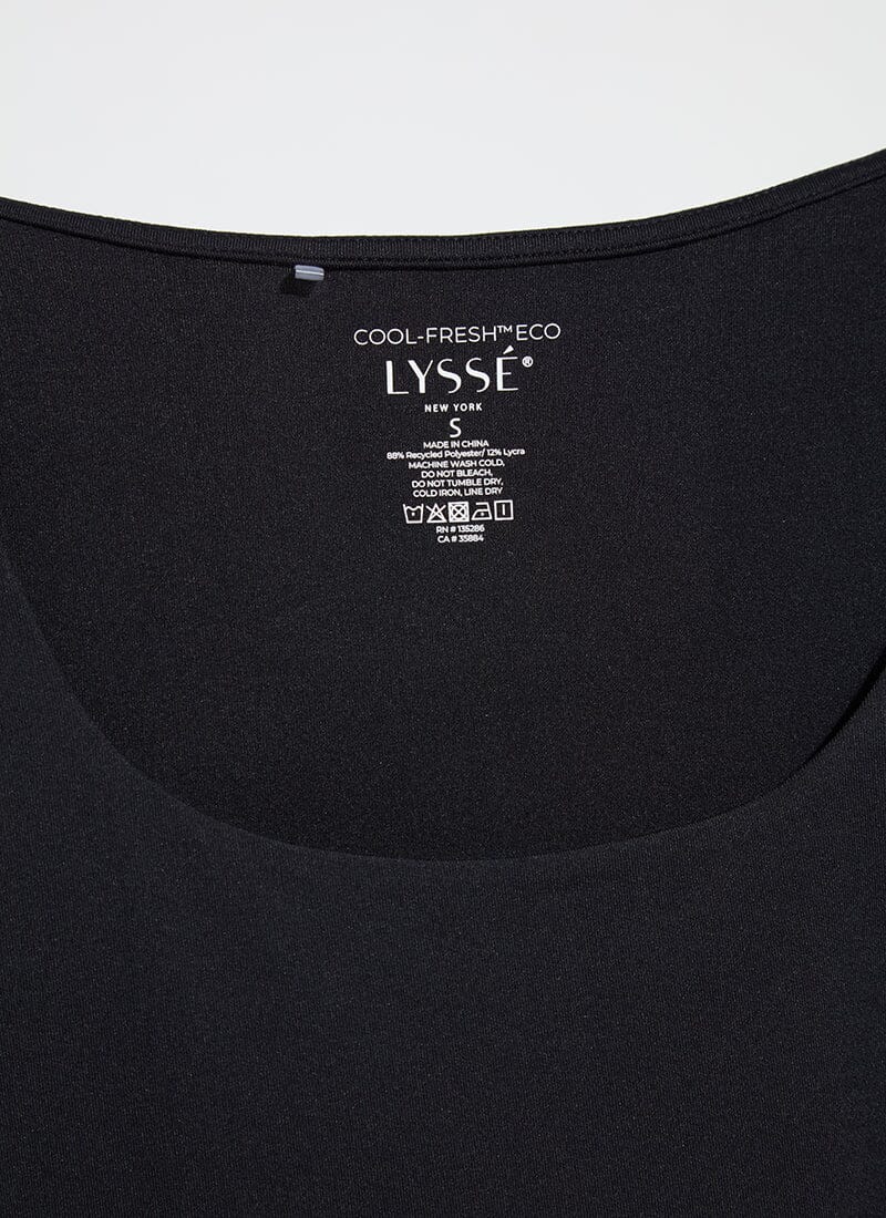 Lysse Lysse Evie Scoop Neck Tank in Black - Little Miss Muffin Children & Home