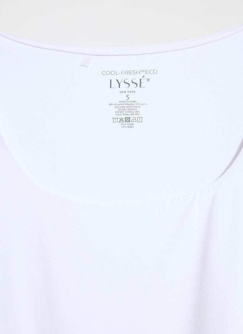 Lysse Lysse Evie Scoop Neck Tank in White - Little Miss Muffin Children & Home