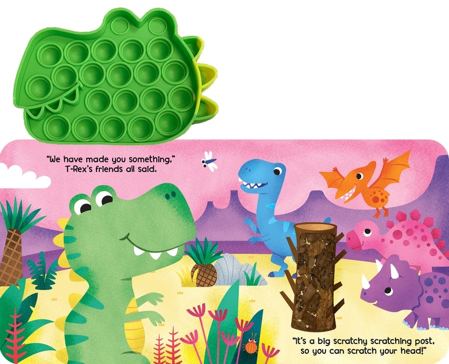 Little Hippo Books Little T-Rex - Your Sensory Fidget Friend - Little Miss Muffin Children & Home
