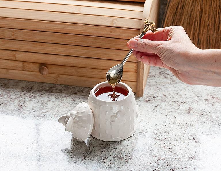 Abbott Abbott Bee Handle Small Spoon - Little Miss Muffin Children & Home