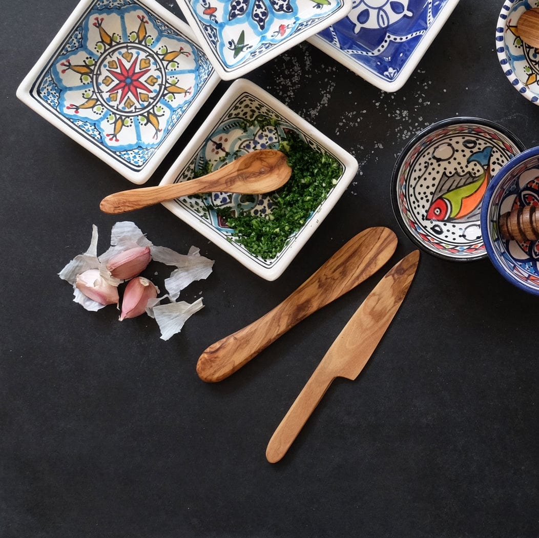 Sobremesa By Greenheart Sobremesa by Greenheart Olive Wood Spreader - Little Miss Muffin Children & Home