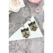 JHP Collection JHP Collection Saints Shield Glitter Post Earring - Little Miss Muffin Children & Home
