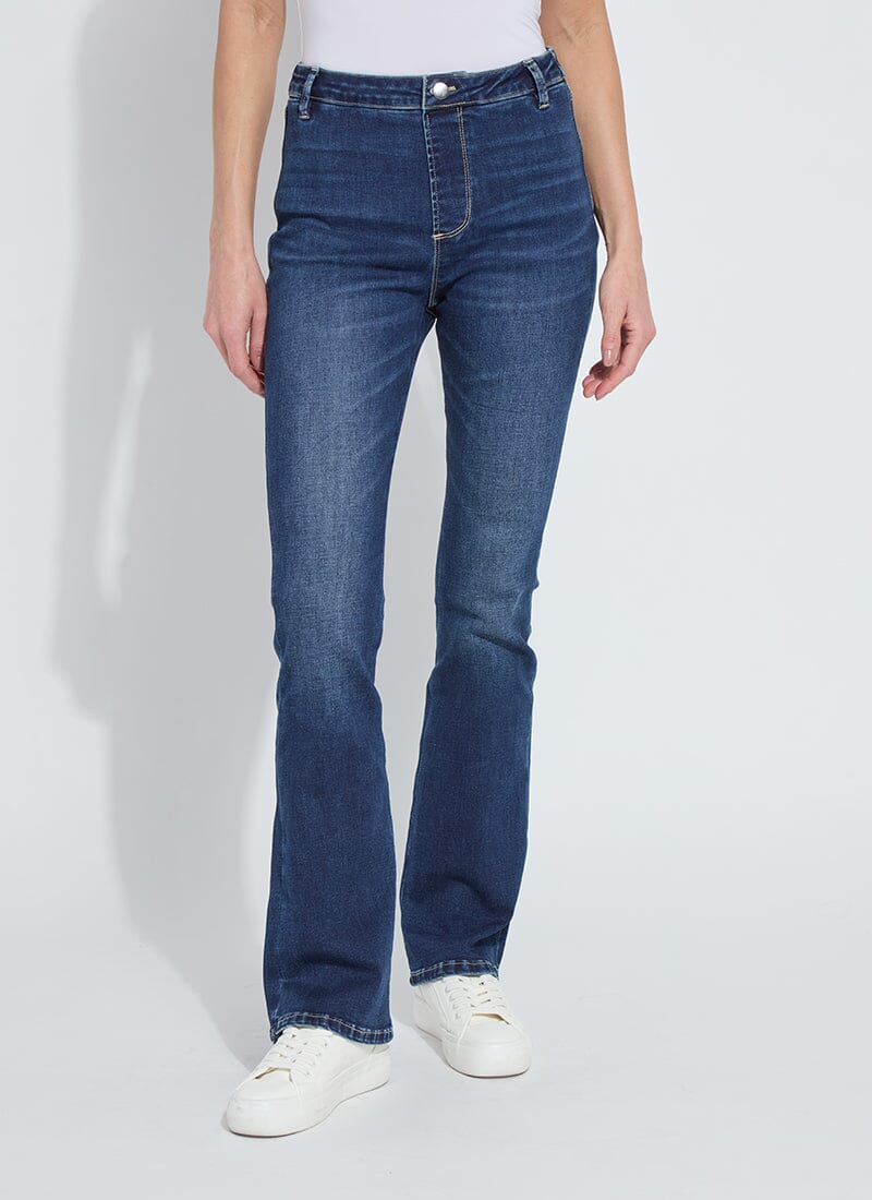 flare denim jeans