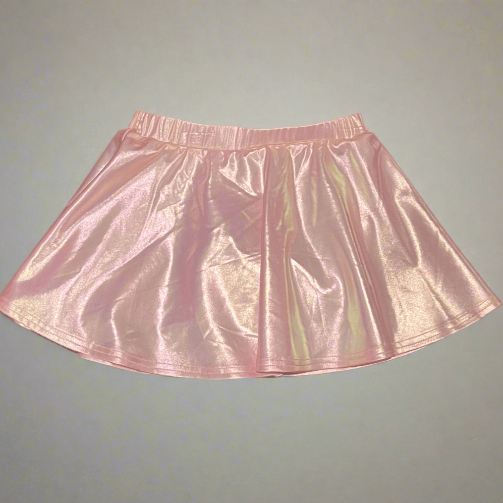 Lulu Bebe Lulu Bebe Metallic Pink Skirt - Little Miss Muffin Children & Home