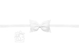 Beyond Creations Beyond Creations 1/4" Hose Baby Headband with Dainty Grosgrain Bow - Little Miss Muffin Children & Home