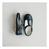 L'Amour Eleanor T-Strap Flat in Black