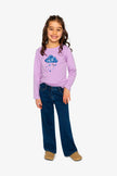 Navy Denim Jeggings with Lurex