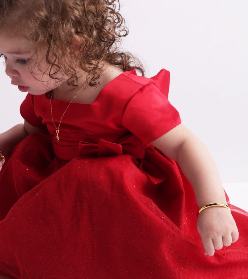 Cherished Moments Gold Classic Bangle - Little Miss Muffin Children & Home