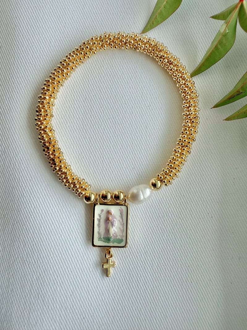 Our Lady in Lavender Bracelet