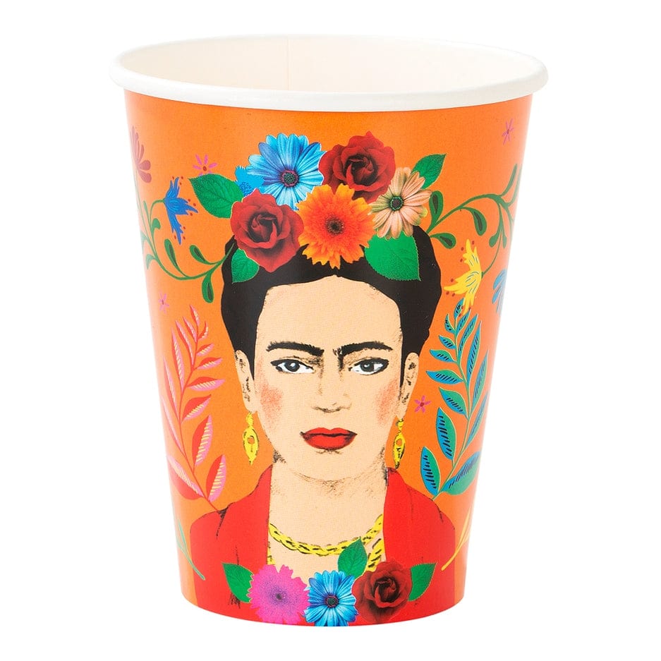 Talking Tables Talking Tables Boho Frida Kahlo 12oz Party Cups Pack of 12 - Little Miss Muffin Children & Home