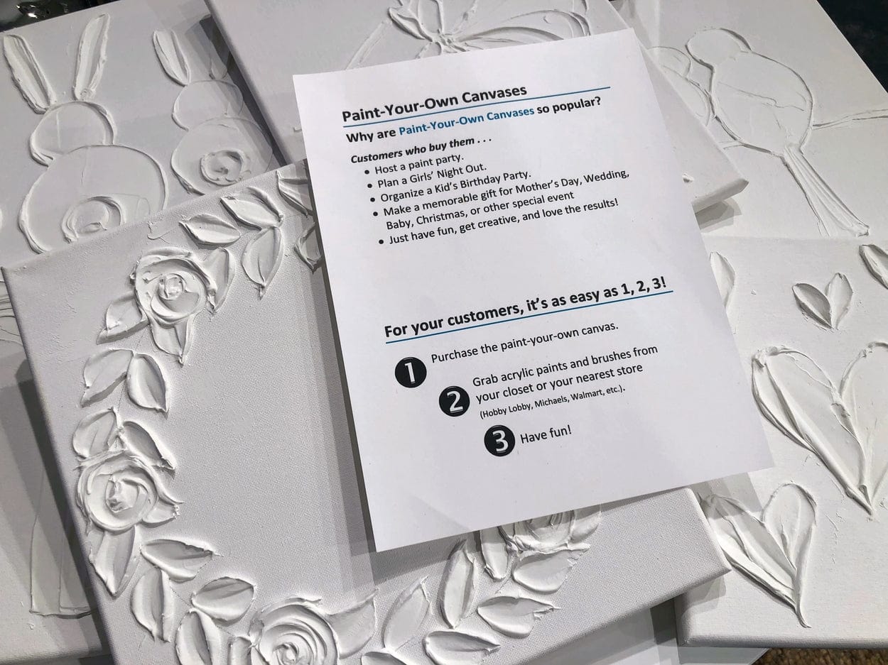 Coddiwomple Coddiwomple Paint Your Own Canvas Sea Turtle 12x12 - Little Miss Muffin Children & Home