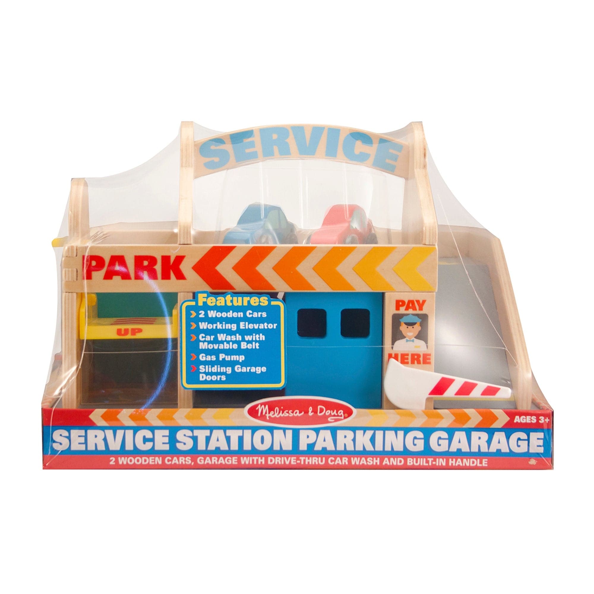 Melissa & Doug Melissa & Doug Service Station Parking Garage - Little Miss Muffin Children & Home