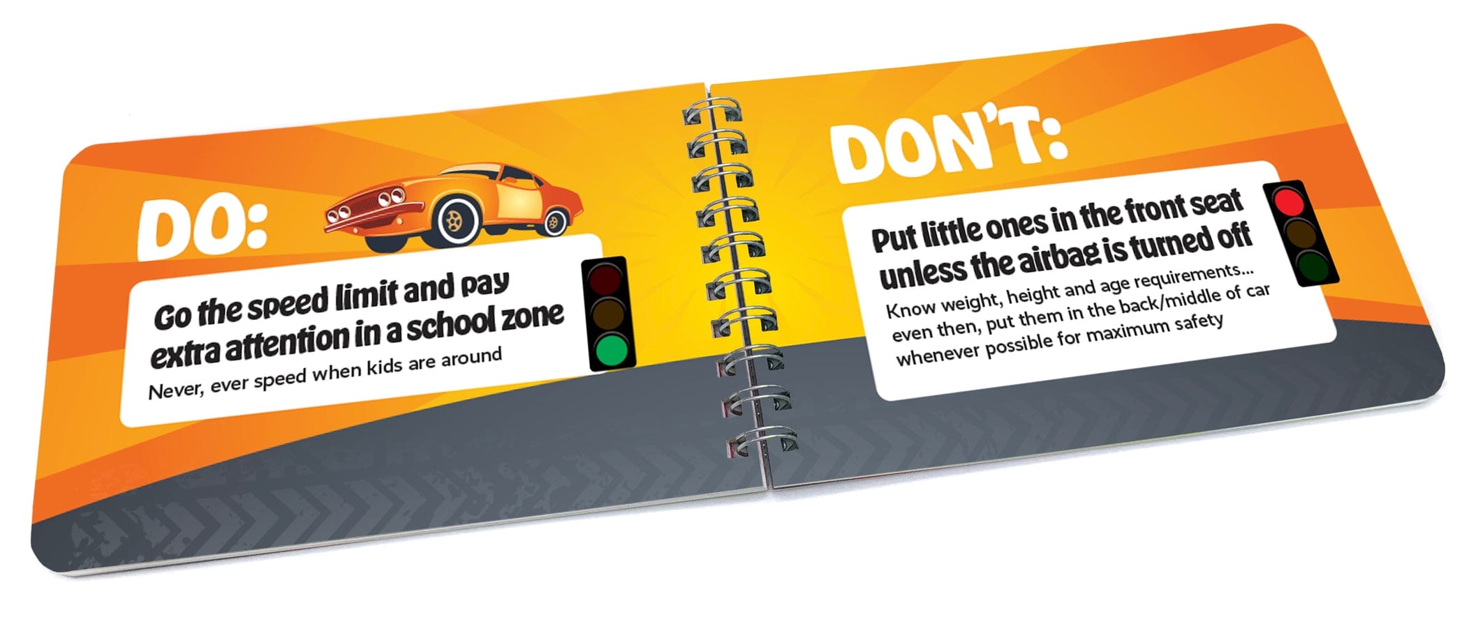 Papersalt Papersalt Driving Dos and Don'ts - A Guide For Teens Learning To Drive - Little Miss Muffin Children & Home