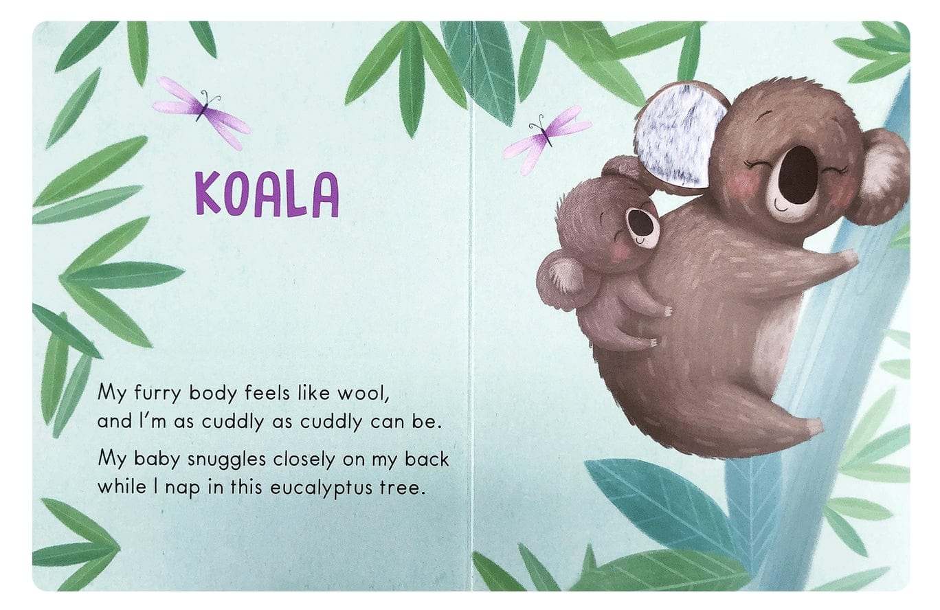 Little Hippo Books Wild Animals: A Touch and Feel Book - Little Miss Muffin Children & Home