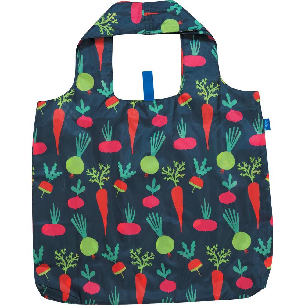 Rock Flower Paper Rock Flower Paper Root Veggies Blu Bag Reusable Shopper Tote - Little Miss Muffin Children & Home