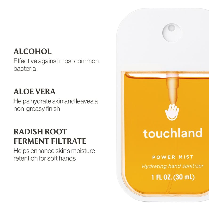 Touchland Citrus Grove Power Mist Hydrating Hand Sanitizer - Little Miss Muffin Children & Home