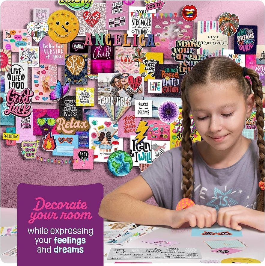 Dan&Darci Dan&Darci Diy Wall Collage Kit For Teen & Tween Girls - Little Miss Muffin Children & Home
