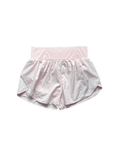 Sunshine Sunshine Women's Athletic Shorts with Zip Pocket in Pink - Little Miss Muffin Children & Home