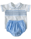 Lulu Bebe Lulu Bebe Geo Smocked Champ Bloomer Set - Little Miss Muffin Children & Home