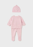 baby girl 3 piece pink set