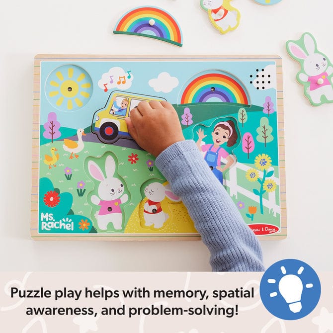 Melissa & Doug Melissa & Doug Ms Rachel Sound Puzzle - Little Miss Muffin Children & Home