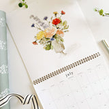 Emily Lex Studio 2025 Watercolor Bouquets Calendar