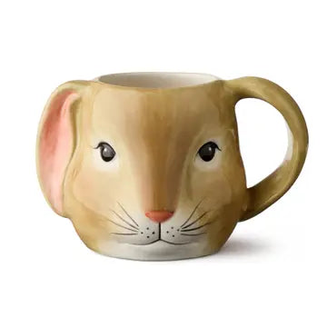 Winter Cabin 3D Woodland Animal Face 16oz Mug, 4 Available Styles