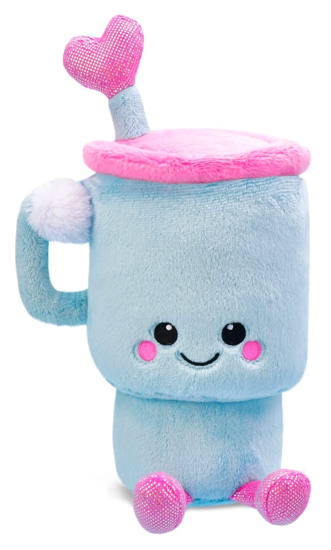 Travel Cup Mini Plush Character