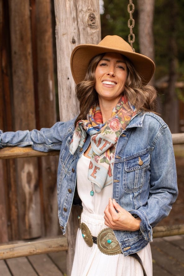 Market of Stars Market of Stars Love Language Bohemian Bamboo Scarf - Little Miss Muffin Children & Home