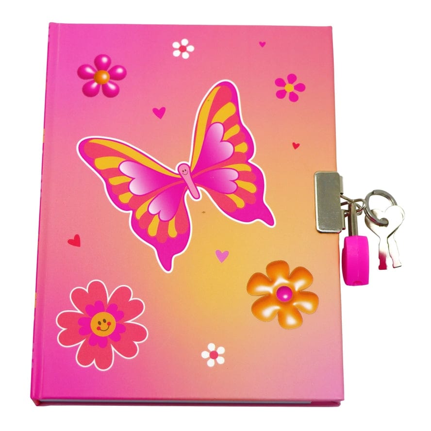 Pink Poppy Pink Poppy Vibrant Vacation Strawberry Scented Lockable Diary - Little Miss Muffin Children & Home