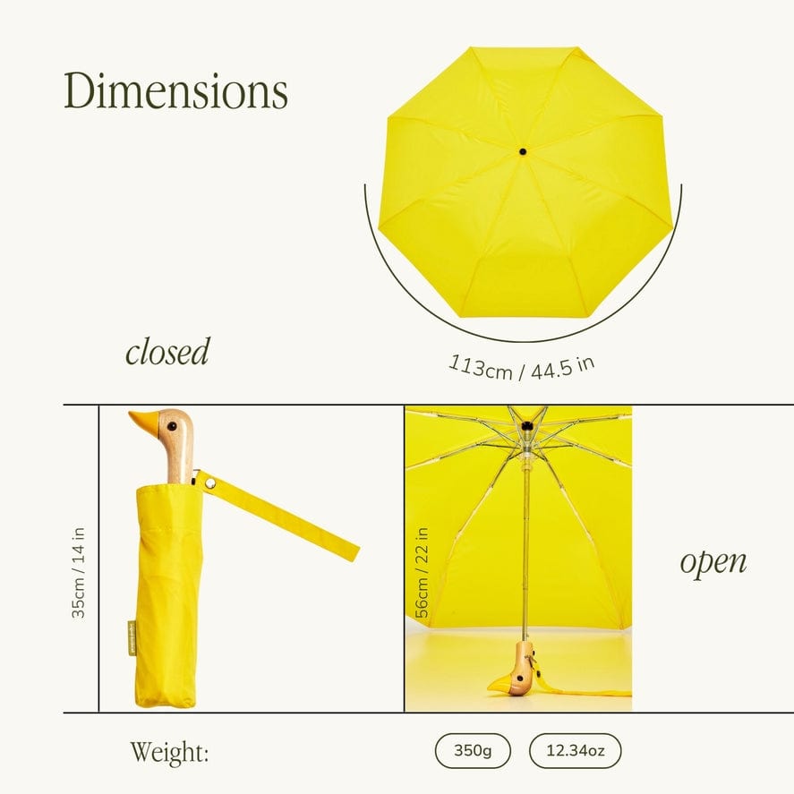 Original Duckhead Signature Yellow Eco-Friendly Original Duckhead Umbrella - Little Miss Muffin Children & Home