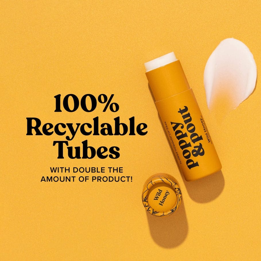 Poppy & Pout Poppy & Pout Lip Balm, Wild Honey - Little Miss Muffin Children & Home