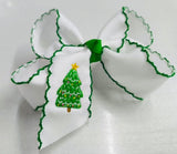 Just For Fun Threads Oh Christmas Tree Hair Bow