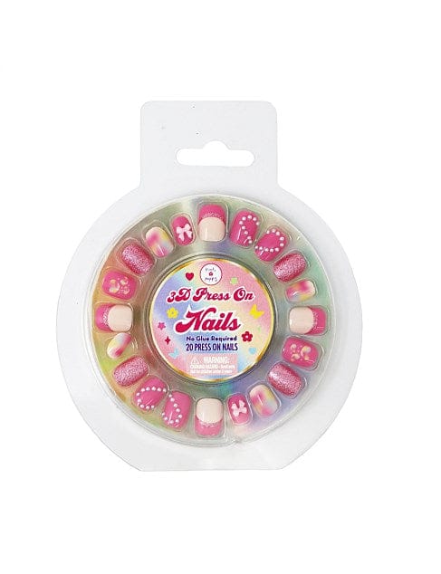 heart press on nails