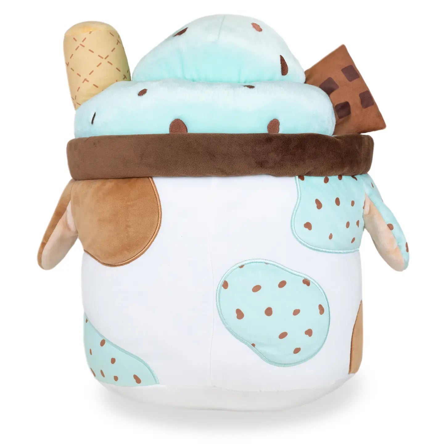 Hug Sized 17" Mint Chocolate Chip Mooshake Big Plush