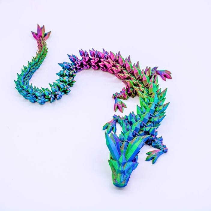 Dragon Fidgets Dragon Fidgets 19" Long Crystal Dragon - Little Miss Muffin Children & Home