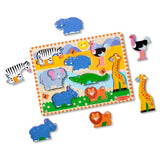 Melissa & Doug Melissa & Doug Safari Chunky Puzzle - Little Miss Muffin Children & Home