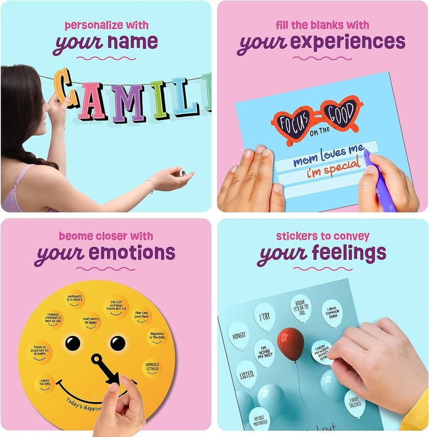 Dan&Darci Dan&Darci Diy Wall Collage Kit For Teen & Tween Girls - Little Miss Muffin Children & Home