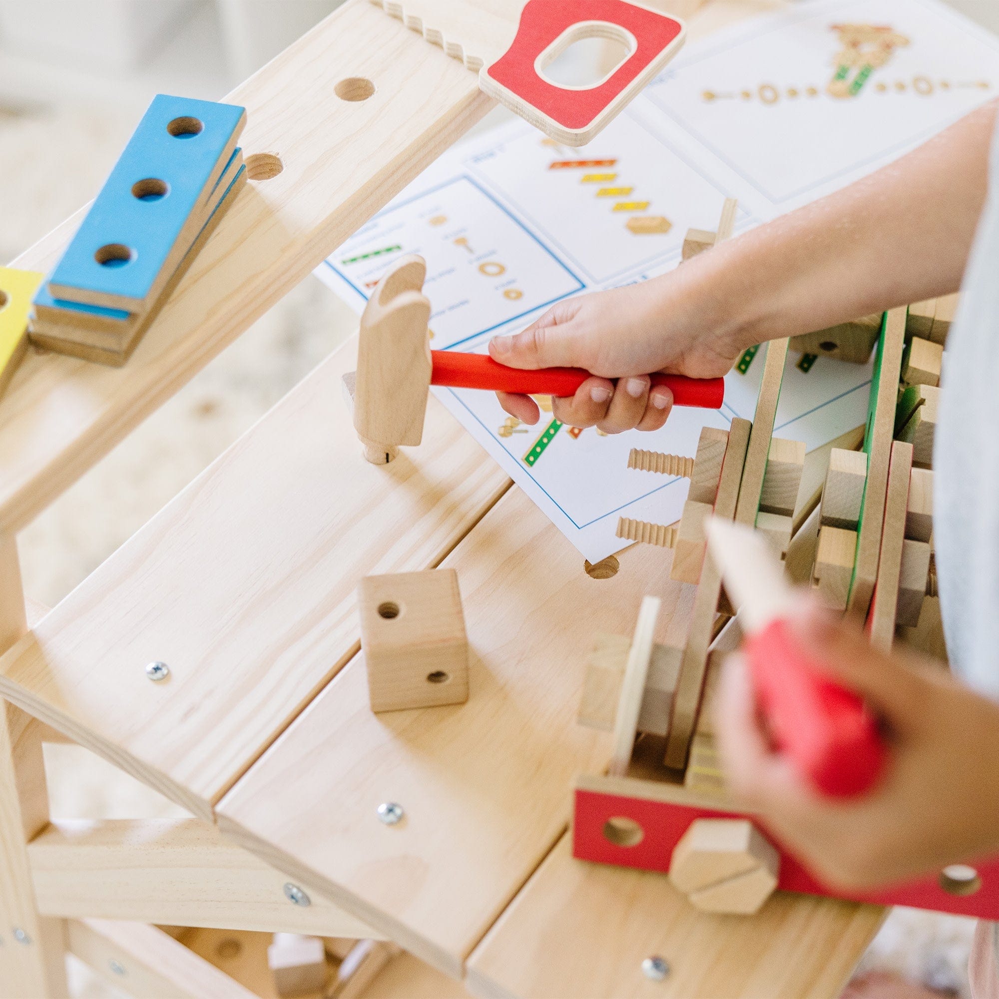 Melissa & Doug Melissa & Doug Wooden Project Workbench - Little Miss Muffin Children & Home