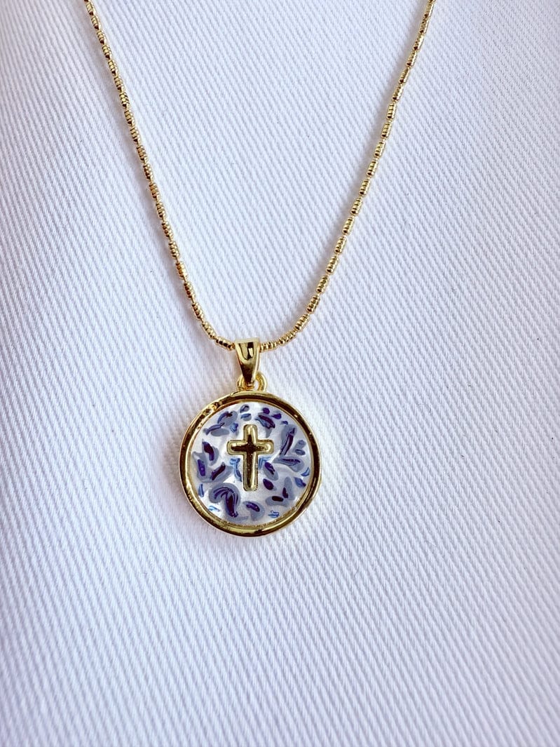 Blue China and the Cross