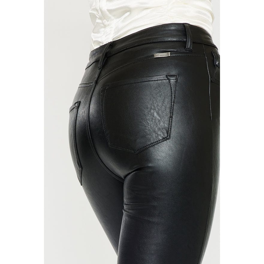 Kancan Kancan High Rise Vegan Leather Super Skinny Pants - Little Miss Muffin Children & Home