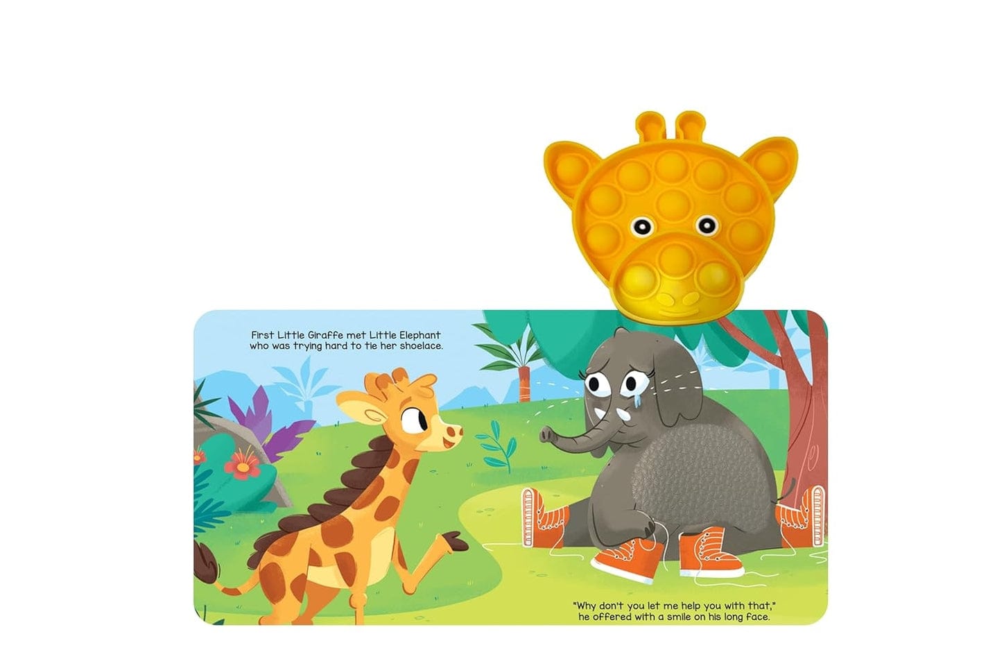 Little Hippo Books Little Giraffe - Your Sensory Fidget Friend - Little Miss Muffin Children & Home
