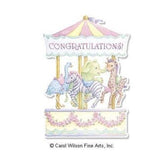 For Arts Sake For Arts Sake Classic Merry Go Round New Baby Embossed - Little Miss Muffin Children & Home