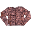 pink leopard print top